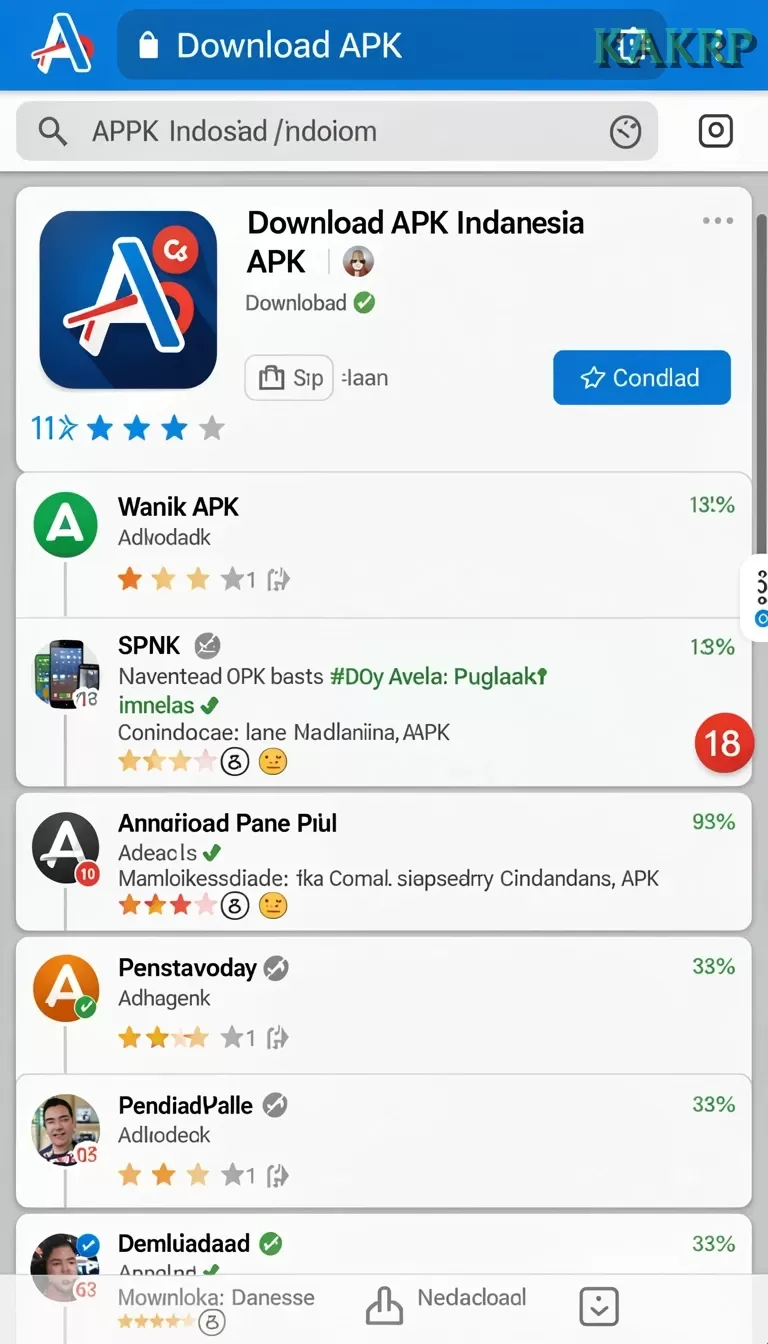 Cuplikan layar GALAXY77 — halaman utama